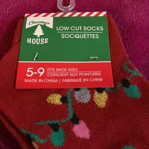Christmas House Low  Cut Socquettes🎄
